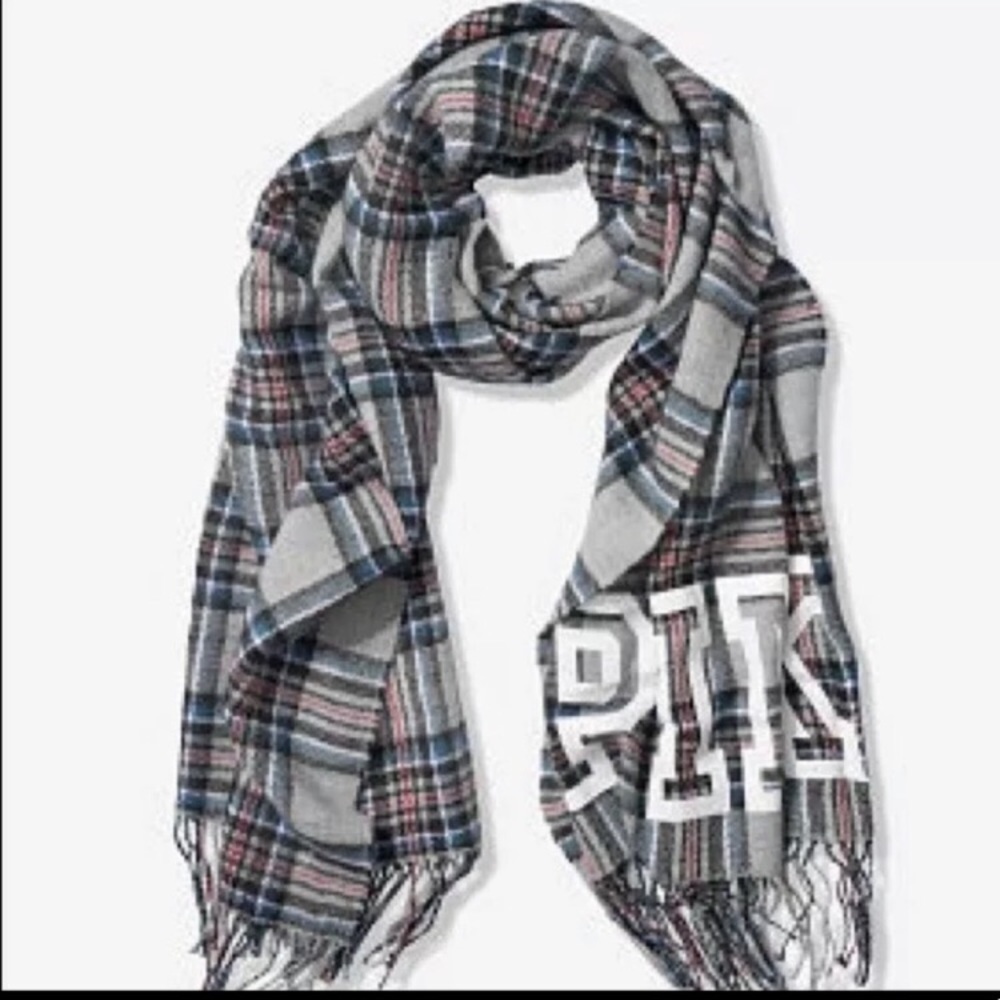 25. Victorias Secret PINK Plaid Blanket Scarf